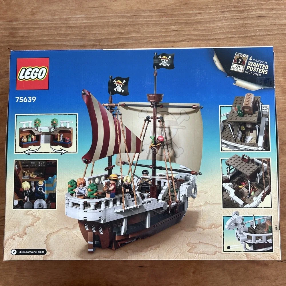 Lego One Piece: Going Merry Pirate Ship 75639 NEW In Hand